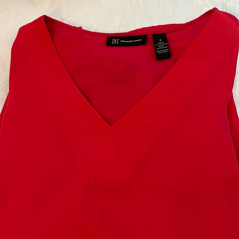 INC long  sleeve polyester Tunic shirt.
